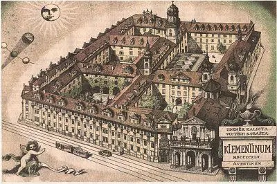 Klementinum Barockbibliothek—Mitte